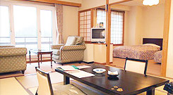 Japanese- and Western-style room