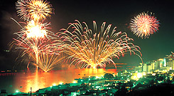 Lake Toya Long-run Fireworks Display